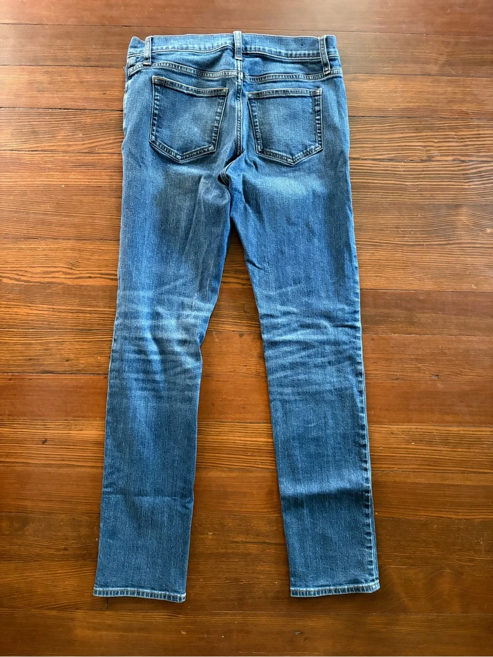 J. Crew Skinny Jeans in Medium Blue Wash